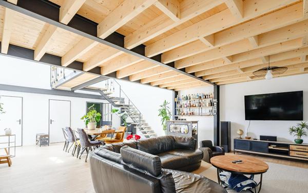 Loft 4 pièces 128 m2
