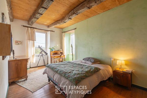 Ancien presbytère rénové plein centre d’Uzel