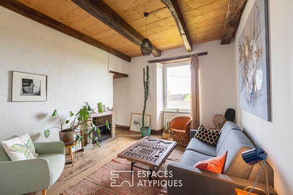 Ancien presbytère rénové plein centre d’Uzel