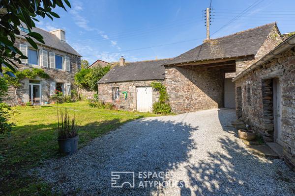 Ancien presbytère rénové plein centre d’Uzel