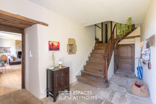 Ancien presbytère rénové plein centre d’Uzel