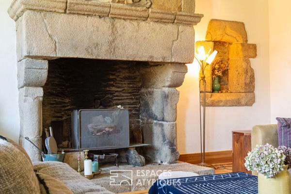 Ancien presbytère rénové plein centre d’Uzel