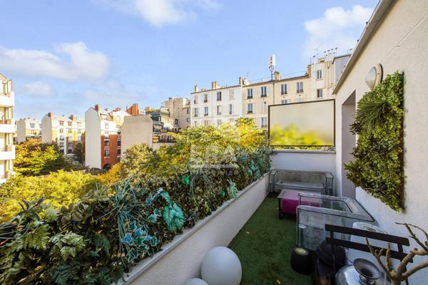 Appartement familial 4 pièces 93 m2 avec terrasse Michel Bizot