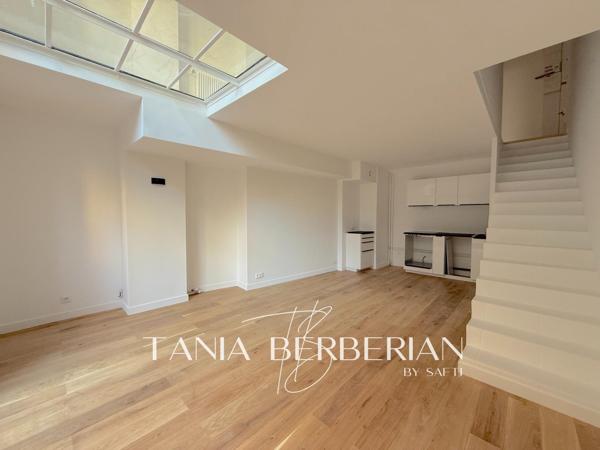 2 pièces de 58m2 en duplex avec jardin de 91m2 - Secteur Gambetta