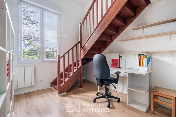 Maison avec toit-terrasse