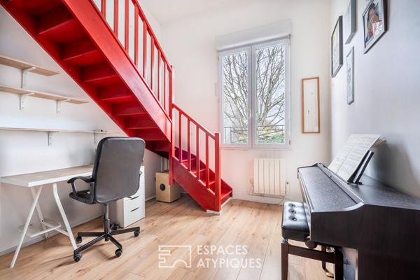 Maison avec toit-terrasse