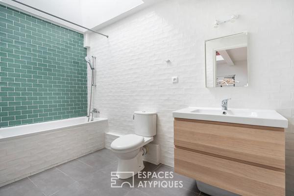 Maison avec toit-terrasse