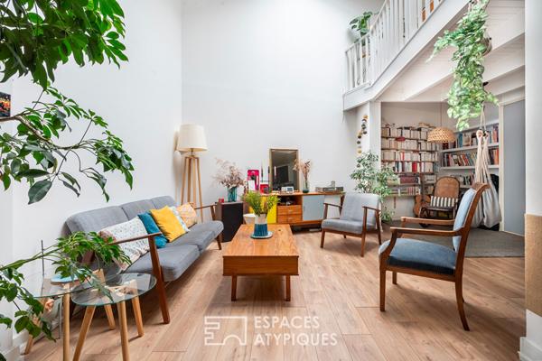 Maison avec toit-terrasse