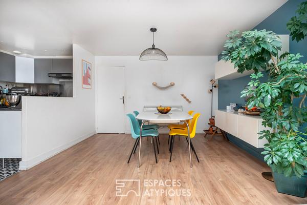 Maison avec toit-terrasse