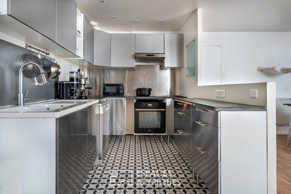 Maison avec toit-terrasse