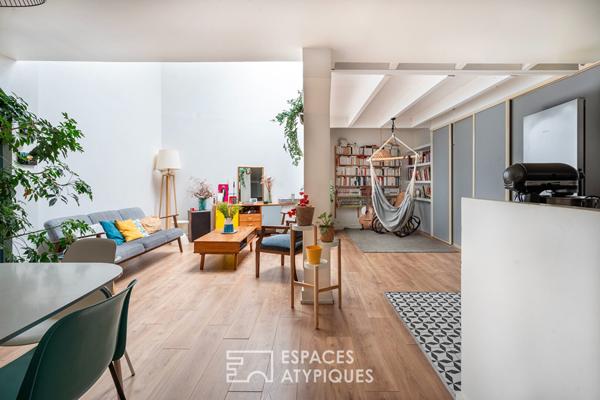 Maison avec toit-terrasse