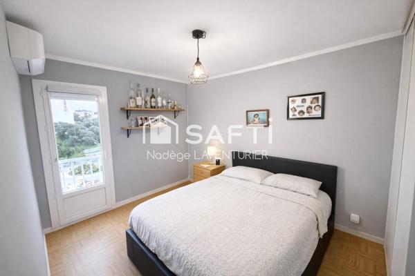 T3 lumineux avec terrasse et vue mer