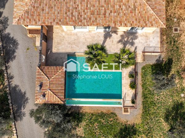 SOMPTUEUSE VILLA DE PLAIN PIED AU CALME SANS VIS A VIS