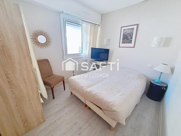 Appartement 2 chambres au premier étage avec vue mer