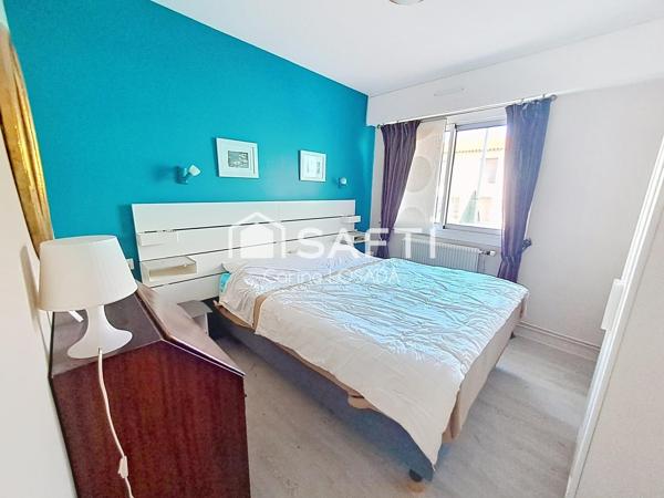 Appartement 2 chambres au premier étage avec vue mer