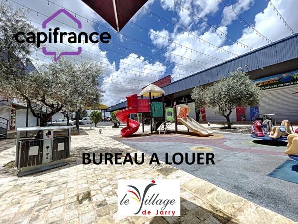 À LOUER – BUREAUX 56 m² – LE VILLAGE DE JARRY – BAIE-MAHAULT