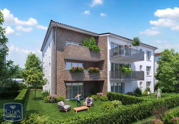 Appartement à louer 2 pièces 46.63m² Cugnaux (31270)