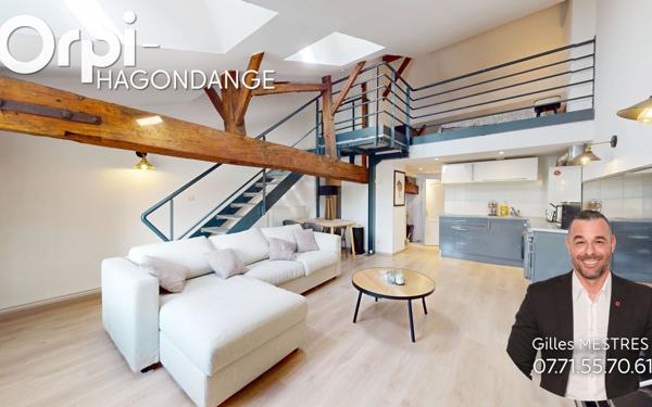 Appartement à vendre    2 pièces • 52 m2 Marange-Silvange