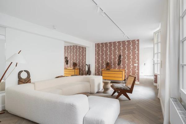 Paris 4e - ILE SAINT-LOUIS - Appartement d'exception à vendre - 4 pièces - 2 chambres - 110 m² - Rénové - Adresse remarquable