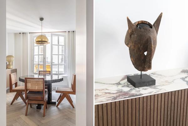 Paris 4e - ILE SAINT-LOUIS - Appartement d'exception à vendre - 4 pièces - 2 chambres - 110 m² - Rénové - Adresse remarquable