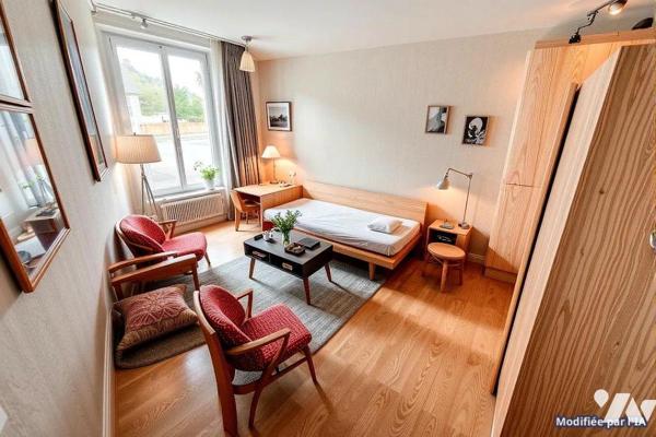 Appartement F2 de 35 m² avec cave