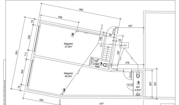 Local commercial 40.2 m²