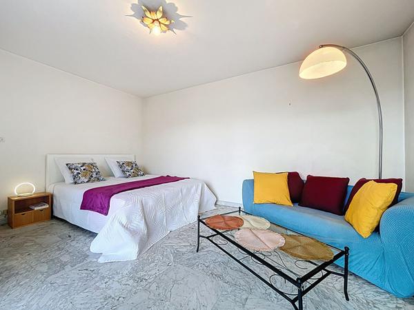 LOCATION MEUBLEE A L'ANNEE BEAU STUDIO DANS RESIDENCE DE STANDING