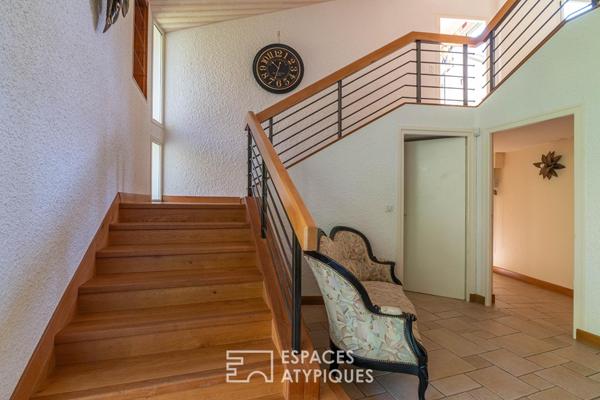 Maison d’architecte des années 70 aux belles prestations
