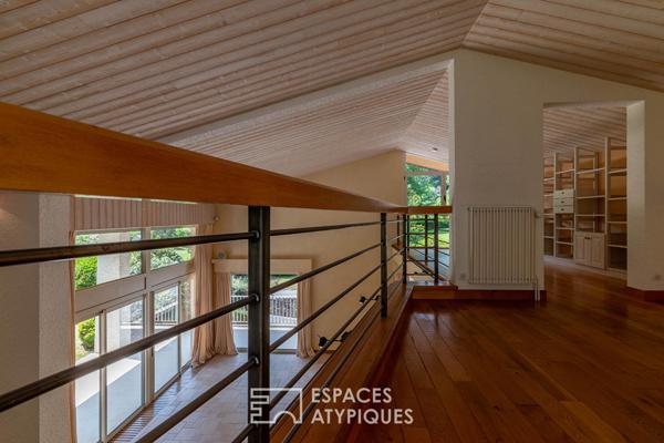 Maison d’architecte des années 70 aux belles prestations