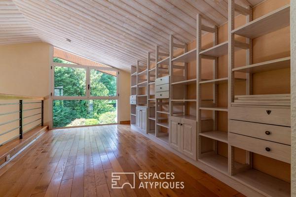 Maison d’architecte des années 70 aux belles prestations