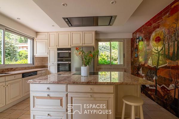 Maison d’architecte des années 70 aux belles prestations