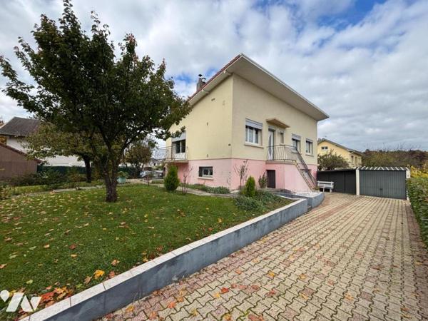 Maison 4 pièces (environ 85 m² habitables) sur sous-sol complet - Secteur proche commodités