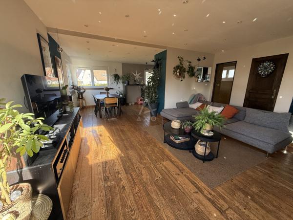 EXCLUSIVITÉ // METZ // MAISON INDIVIDUELLE // 90 M2 // 2 CHAMBRES // CAVE // JARDIN