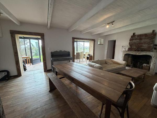 Pleubian ,L'Armor : charmante longère en pierre avec vue mer exceptionnelle