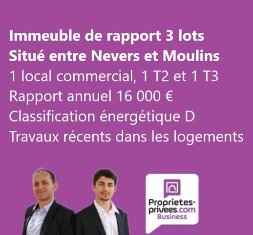 SAINT-PIERRE-LE-MOUTIER - IMMEUBLE DE RAPPORT