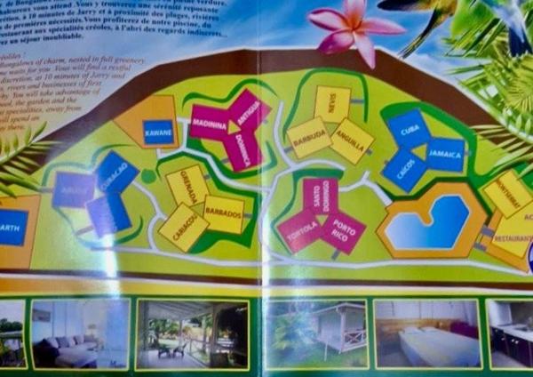 4 bungalows T2 dans une copropriété de 20 logements avec piscine commune en copropriété.