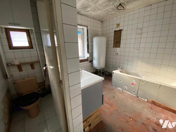 Maison à Trith Saint Léger proche Valenciennes 2 chambres, grenier aménageable, jardin