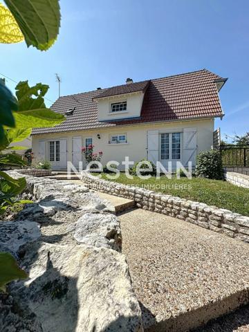 Maison avec sous-sol total - 4 chambres - Jardin - Saint Just
