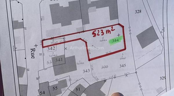Vente Terrain 523 m2 à Les Sables-d'Olonne