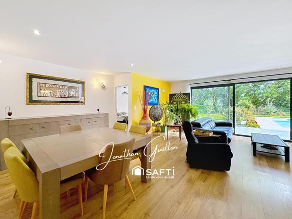 Maison 181 m2 avec 5 chambres + piscine