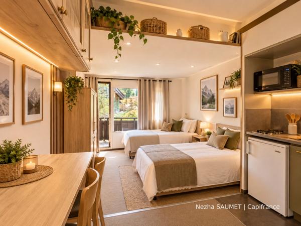 Appartement à vendre; Avoriaz, Studio, ascenseur, Balcon,
