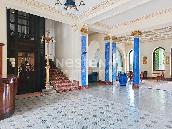 Rare studio rénové et meublé avec charme Aix les bains dans la résidence Le Splendide