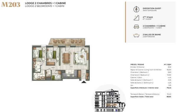 Appartement à vendre à Tignes (73320) - Savoie