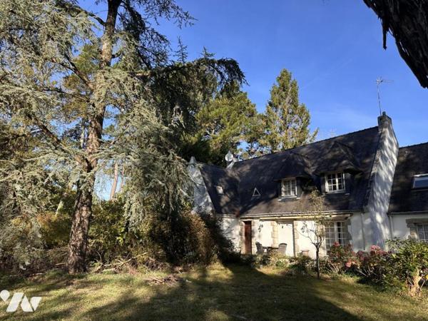 A VENDRE CARNAC Nord, dans lotissement résidentiel, maison années 70, terrain en Na 6460 m²