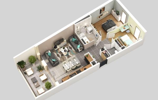 Vente Appartement P3 neuf Beaumont-les-valence   