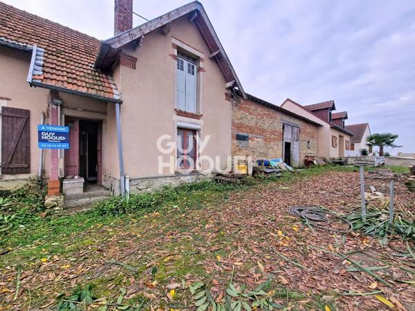 Maison à vendre de 5 pièces de 83.54 m² avec grange de 100 m² et terrain constructible
