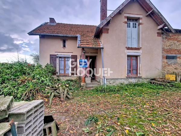 Maison à vendre de 5 pièces de 83.54 m² avec grange de 100 m² et terrain constructible