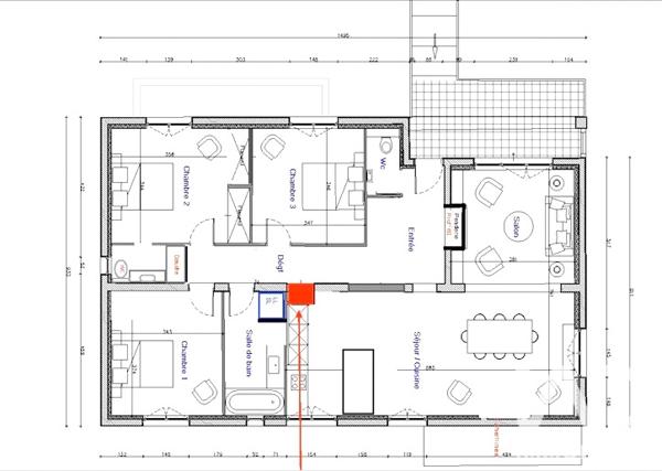 Maison à vendre 4 pièces 109 m² Ondres