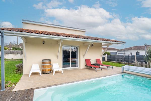 MARTILLAC CENTRE - Belle maison familiale T4 avec jardin et piscine
