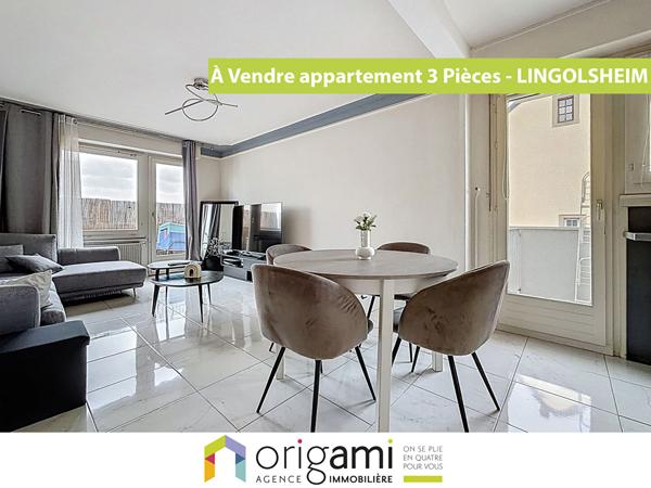 Nouveauté ORIGAMI en exclusivité - T3 à LINGOLSHEIM Lingolsheim Nouveauté ORIGAMI en exclusivité - T3 à LINGOLSHEIM Lingolsheim